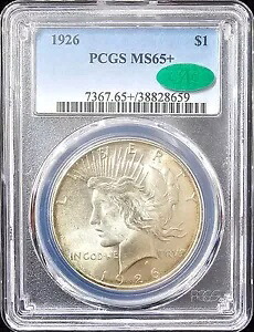 1926 ピースダラー MS-65+ CAC PCGS|WORLD RESOURCE【KING店】