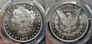 1878 P 8 テール フェザー モーガン シルバー ダラー $1 -PCGS MS 63PL プルーフ ライク!!｜WORLD RESOURCE【KING店】