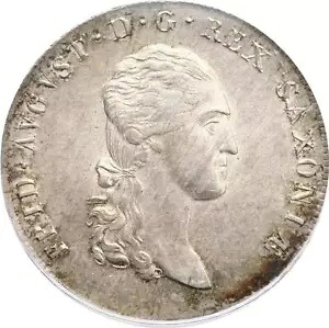 ドイツ ザクセン州 1811 SGH ターラー コイン PCGS MS62 ターラー UNC｜WORLD RESOURCE【KING店】
