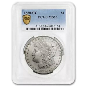 1880-CC モルガン ドル MS-63 PCGS｜WORLD RESOURCE【KING店】