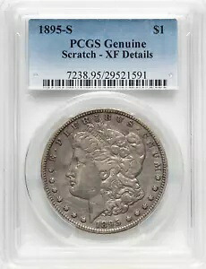 1895 S モーガン シルバー ダラー $1 PCGS XF 詳細｜WORLD RESOURCE【KING店】
