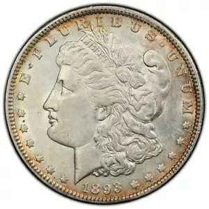 1893 PCGS AU50 モルガン シルバー ドル 845726｜WORLD RESOURCE【KING店】
