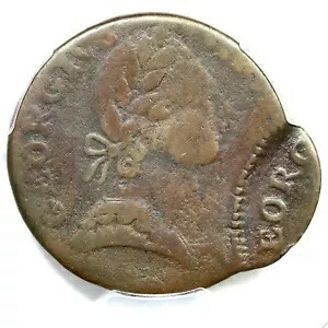 1778 11-78A PCGS F 15 Dbl Struck Machine's Mills ハーフペニー コロニアル コッパー 1/2p 345,015円