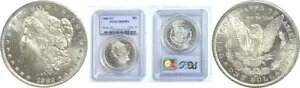 1882-CC $1 モルガン ドル PCGS MS-65 PL