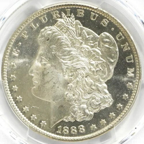 1888 (O) モルガン ドル PCGS MS-65 PL