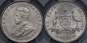 オーストラリア 1931 フローリン - PCGS MS65｜WORLD RESOURCE【KING店】