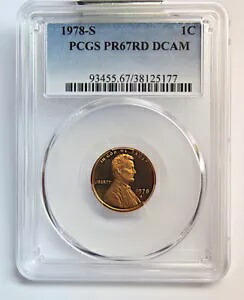 1978 S PCGS PR 67RD DCAM リンカーン メモリアル ペニー 1C