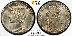 1931 マーキュリー ダイム PCGS MS65FB｜WORLD RESOURCE【KING店】