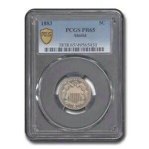 1883 シールド ニッケル PR-65 PCGS