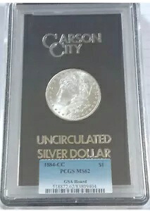 ??1884-CC ??GSA ホード モーガン シルバー $1 ??PCGS MS-62 ??(ベターコイン)??｜WORLD RESOURCE【KING店】