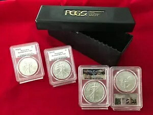 4(フォー) 2020-W $1 PCGS SP70 バーニッシュ シルバー イーグル プラス ボーナス シルバー イーグル｜WORLD RESOURCE【KING店】
