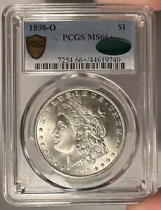 1898-O $1 PCGS MS 66+ CAC モルガン シルバー ダラー