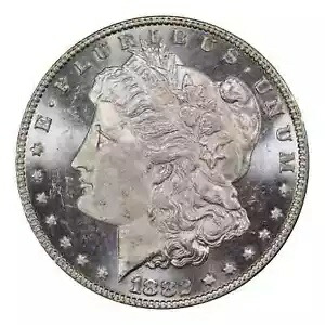 1882 モルガン ドル PCGS MS64PL CAC Prooflike