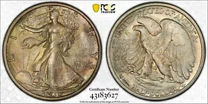 1936 S PCGS MS65 ウォーキング リバティ ハーフダラー
