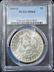 1889-S モーガン ドル MS-64 PCGS｜WORLD RESOURCE【KING店】
