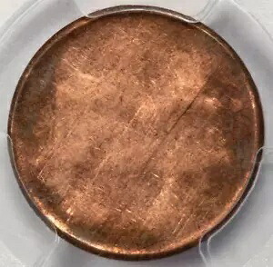 1962 D PCGS AU58 100% ユニフェイス ストライク リンカーン セントミント エラー 激レアタイプ