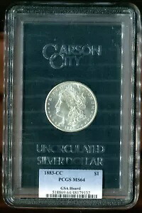 1883-CC $1 モルガン シルバー ダラー PCGS MS64 GSA 宝庫