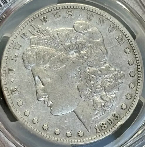 モルガンダラー　1ドル銀貨　1891 カーソンシティ　cc 1891-CC 1ドルモルガン銀貨 NGC MS2 - フロスティ、周辺部はわずかに