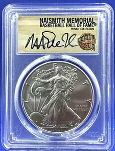 ??マジック ジョンソン 2021 (P) $1 緊急発行 アメリカン シルバー イーグル PCGS MS70 FDOI