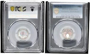 3. ライヒ 1 フェニヒ 1938 G J.361 PR65RN プルーフ 114034-