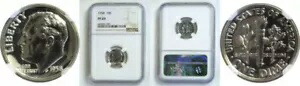1958 10C ルーズベルト ダイム プルーフ NGC PR-69