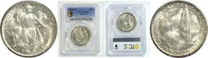 1936-D 50C サンディエゴ シルバー記念 PCGS MS-67。