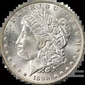 1890-O モーガン シルバー ダラー PCGS MS65 グレート アイ アピール ナイス ストライク|WORLD RESOURCE【KING店】