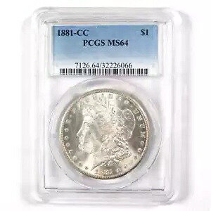 1881 CC モーガン ドル MS 64 PCGS シルバー $1 未流通 SKU:I11425｜WORLD RESOURCE【KING店】