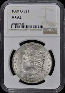 1889-O モルガン ドル S$1 NGC MS64|WORLD RESOURCE【KING店】