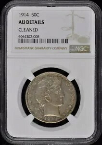 1914 バーバー ハーフダラー 50C NGC AU 詳細｜WORLD RESOURCE【KING店】