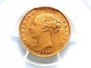 オーストラリア。 1872 シドニー - ハーフ ソブリン.. gVF - 部分光沢.. PCGS XF45