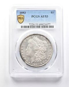 1893 モルガン シルバー ダラー AU53 PCGS *7527|WORLD RESOURCE【KING店】