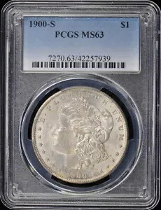 1900-S $1 モルガン ドル PCGS MS63|WORLD RESOURCE【KING店】