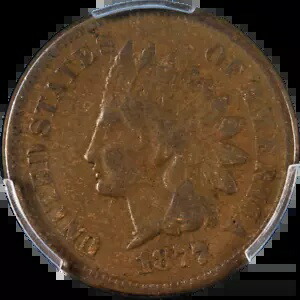 1877 インディアン セント PCGS VG10 キー デイト 素晴らしいアイアピール 強いストライク