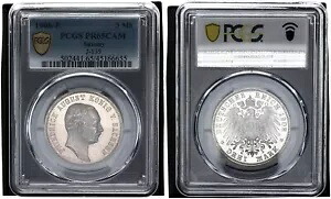 ザクセン 3 マーク 1908-E フリードリヒ アウグスト PCGS PR65CAM プルーフ 116151｜WORLD RESOURCE【KING店】