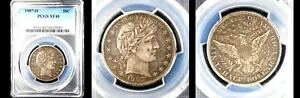 1907-O 50C PCGS XF40-POP 25-PQ バーバー ハーフ