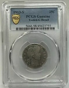 1913-S 理容室 PCGS G 詳細 - 重要な日付!｜WORLD RESOURCE【KING店】
