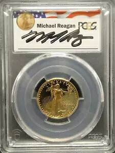 1991 P $10 ゴールド イーグル PCGS PR69 DCAM レーガン レガシー シリーズ