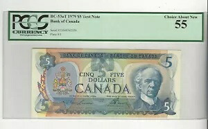 1979 カナダ $5、法律/Bou #33000342356 BC-53aT PCGS AU-55 テストノート｜WORLD RESOURCE【KING店】