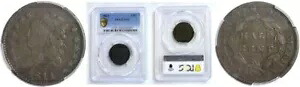 1811 1/2C クラシックヘッド ハーフセント PCGS F-12