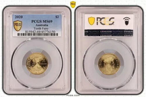 レア 2020 $2 Tooth Fairy PCGS MS69 コイン|WORLD RESOURCE【KING店】