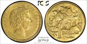 オーストラリア 2000 $1 ドル / 10 セント ミュール PCGS ANC58 レア ローミント キー 日付 #C3｜WORLD RESOURCE【KING店】