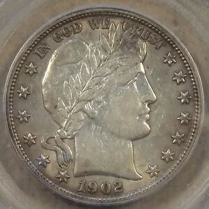 1902-S 理容室 ハーフダラー 50c PCGS 認定 AU-53