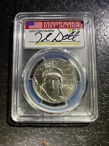 2022 プラチナ $100 自由の女神 PCGS MS70 イーグル FDOI ダンロイター レア??