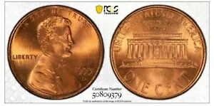 1993-D 1C RD リンカーン記念館 1 セント PCGS MS69RD 50809379|WORLD RESOURCE【KING店】