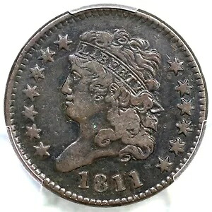 1811 C-2 R-3 PCGS VF 20 クラシック ヘッド ハーフセント コイン 1/2c|WORLD RESOURCE【KING店】