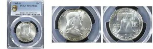 1962-D 50C MS65FBL PCGS-フランクリン ハーフダラー--|WORLD RESOURCE【KING店】