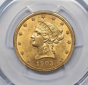 1903-O $10 PCGS MS61 - リバティ ヘッド $10 - ニューオーリンズ ゴールド - ミント ステート｜WORLD RESOURCE【KING店】