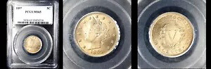1897 5C PCGS MS65 のみ 45 ファイン PQ リバティ ヘッド ニッケル|WORLD RESOURCE【KING店】