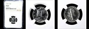 1938 10C NGC PR67-PQ マーキュリー ダイム|WORLD RESOURCE【KING店】